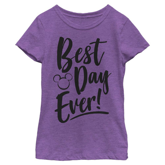 Girl's Disney Best Day T-Shirt