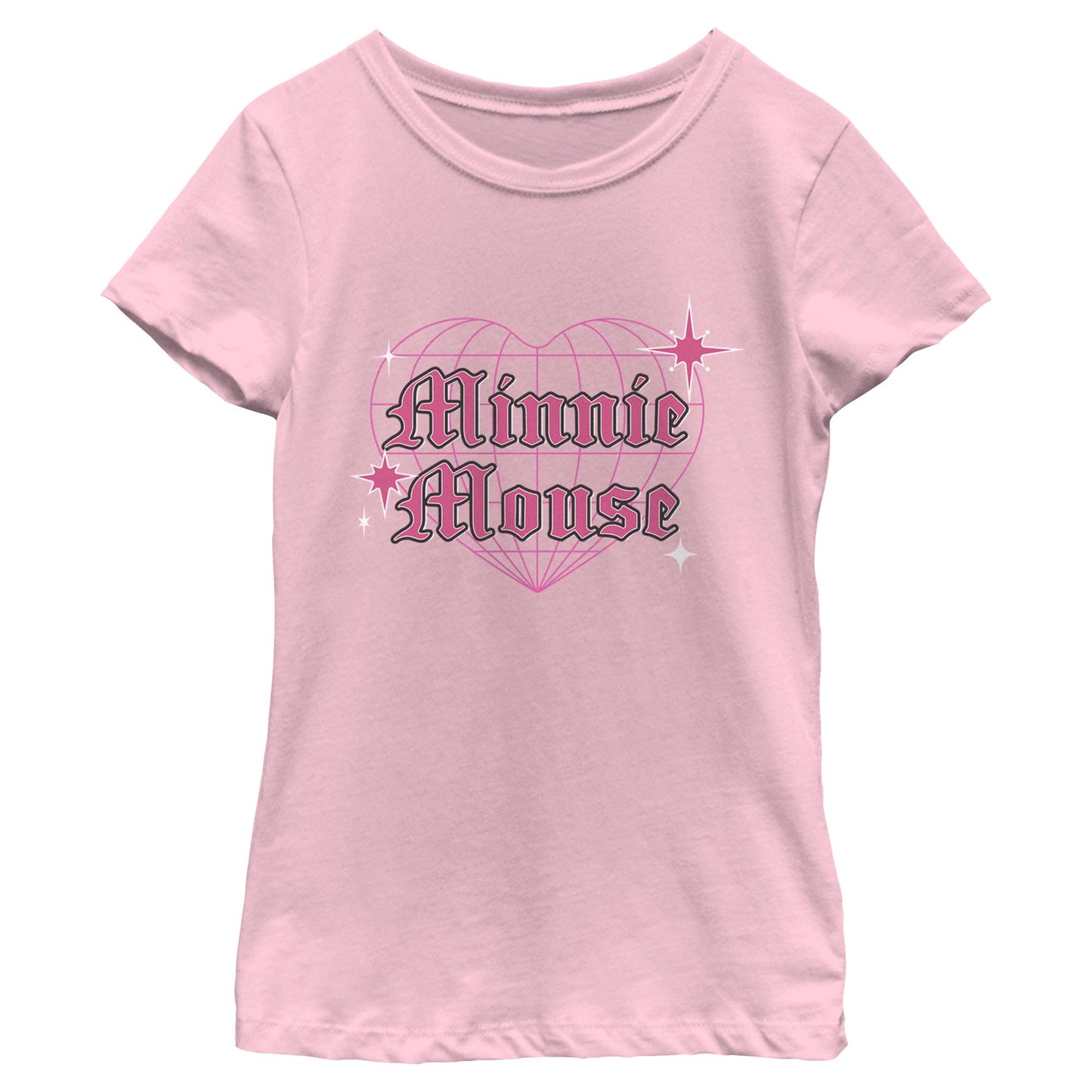 Girl's Disney Minnie Mouse Heart T-Shirt