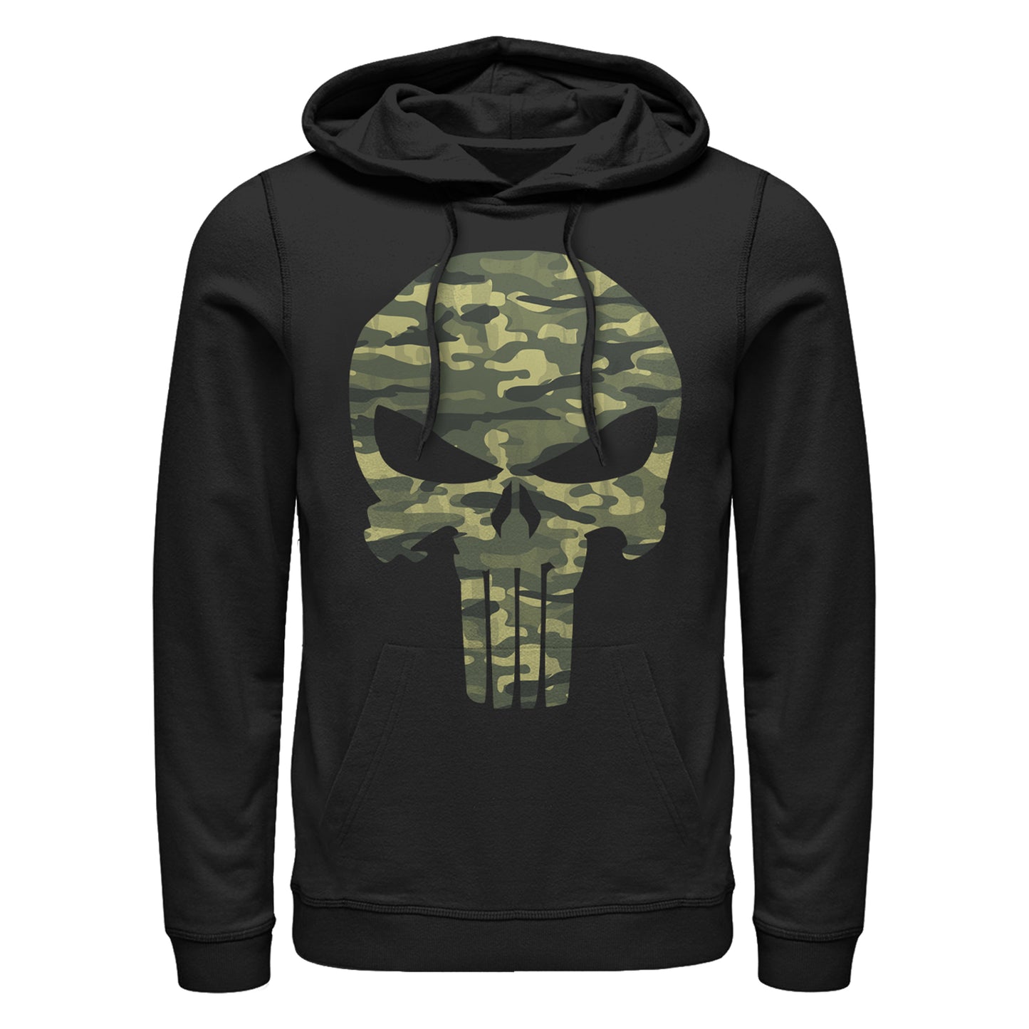 Men's Marvel Punisher Camoskull Lightweight Hoodie
