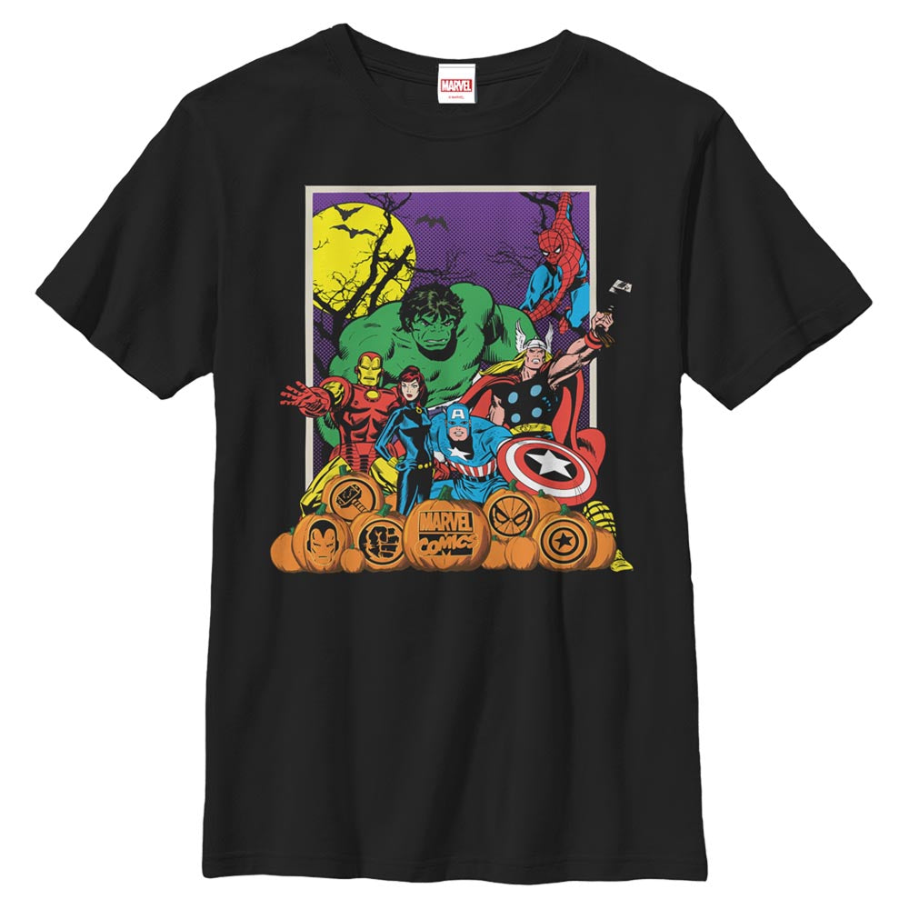 Boy's Marvel Halloween Pals T-Shirt