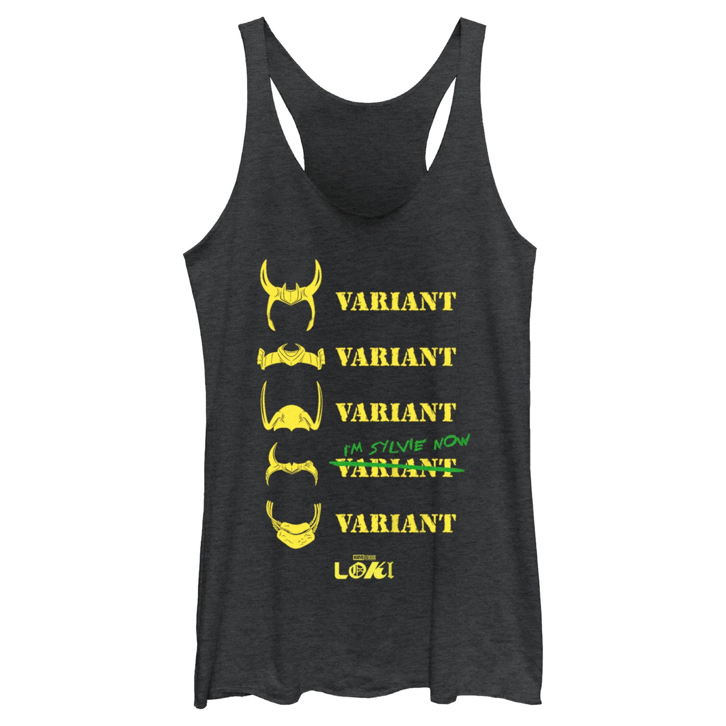 Junior's Marvel I'M Sylvie Now Tank Top
