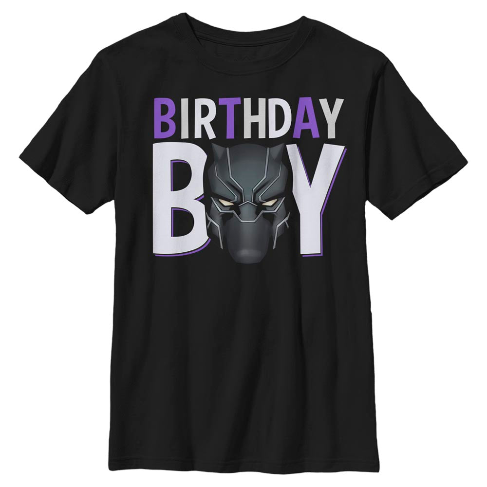 Boy's Marvel Birthday Panther T-Shirt