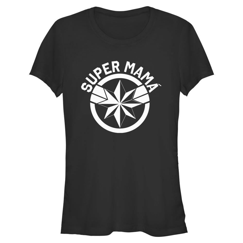 Junior's Marvel Super Mom Captain Spanish T-Shirt