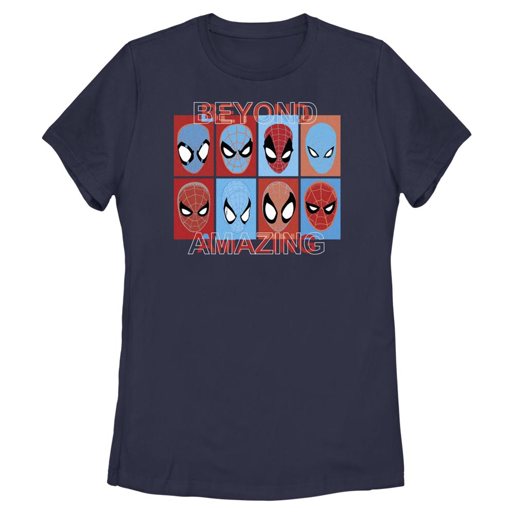 Women's Marvel Spidey Squares Beyond T-Shirt