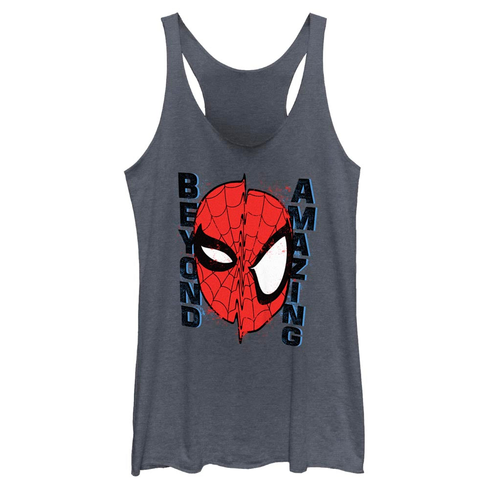 Junior's Marvel Beyond Amazing Warp Tank Top