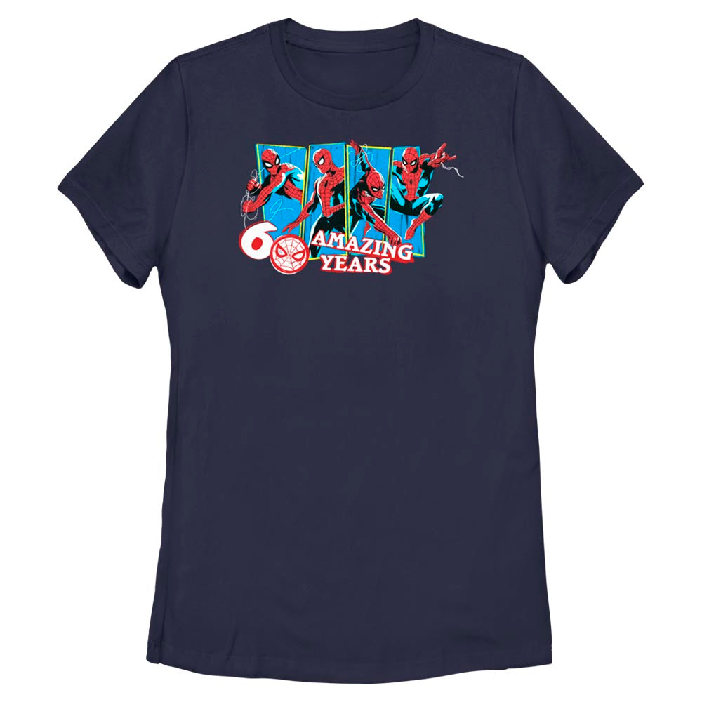 Women's Marvel 60 Amazing Years T-Shirt