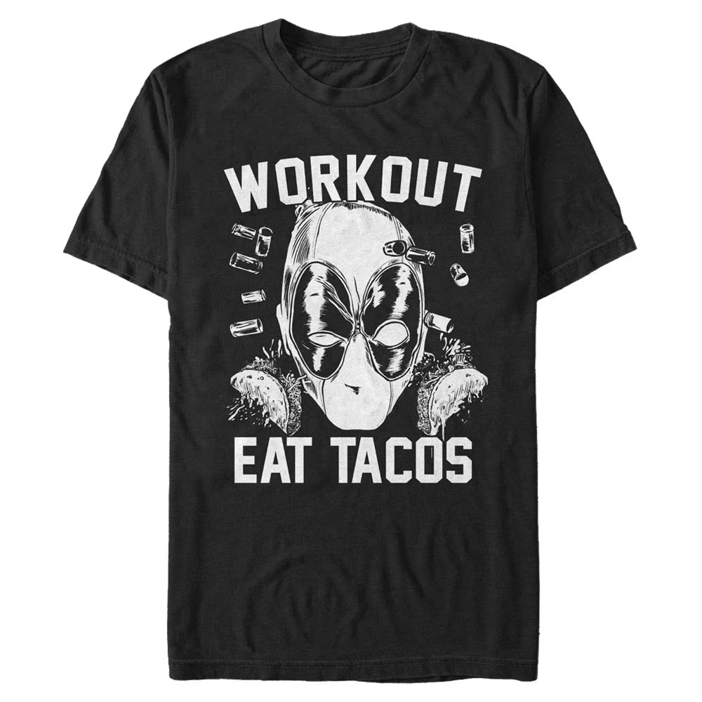 Men's Marvel Workout Tacos T-Shirt