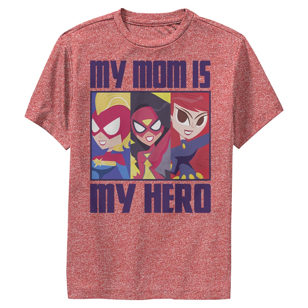 Boy's Marvel Hero Mom Boxup T-Shirt