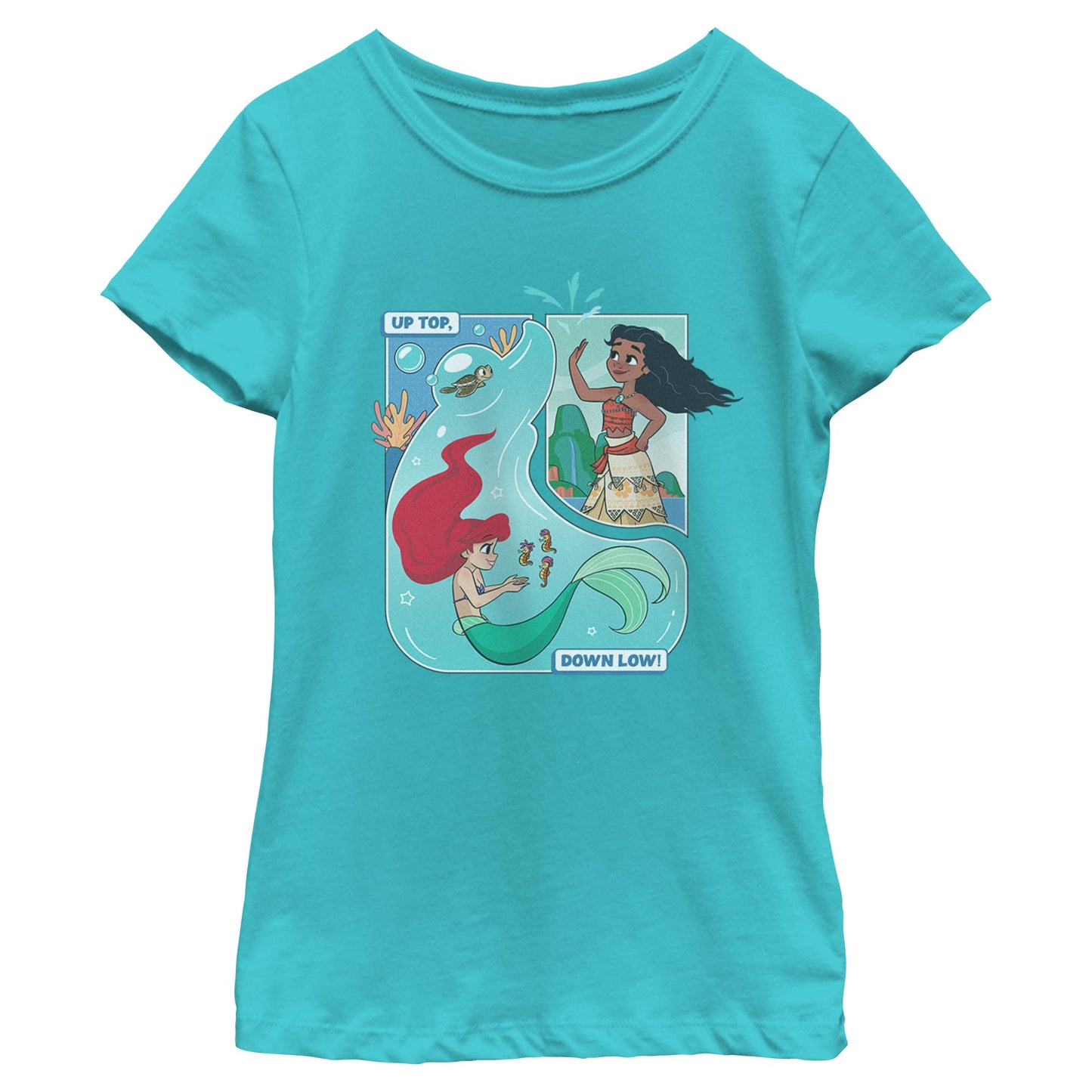 Girl's Disney Up Top Down Low T-Shirt
