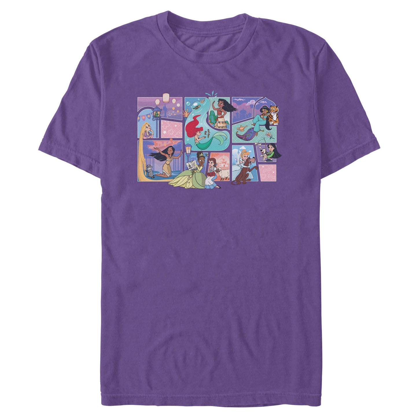 Men's Disney Princes Panels T-Shirt