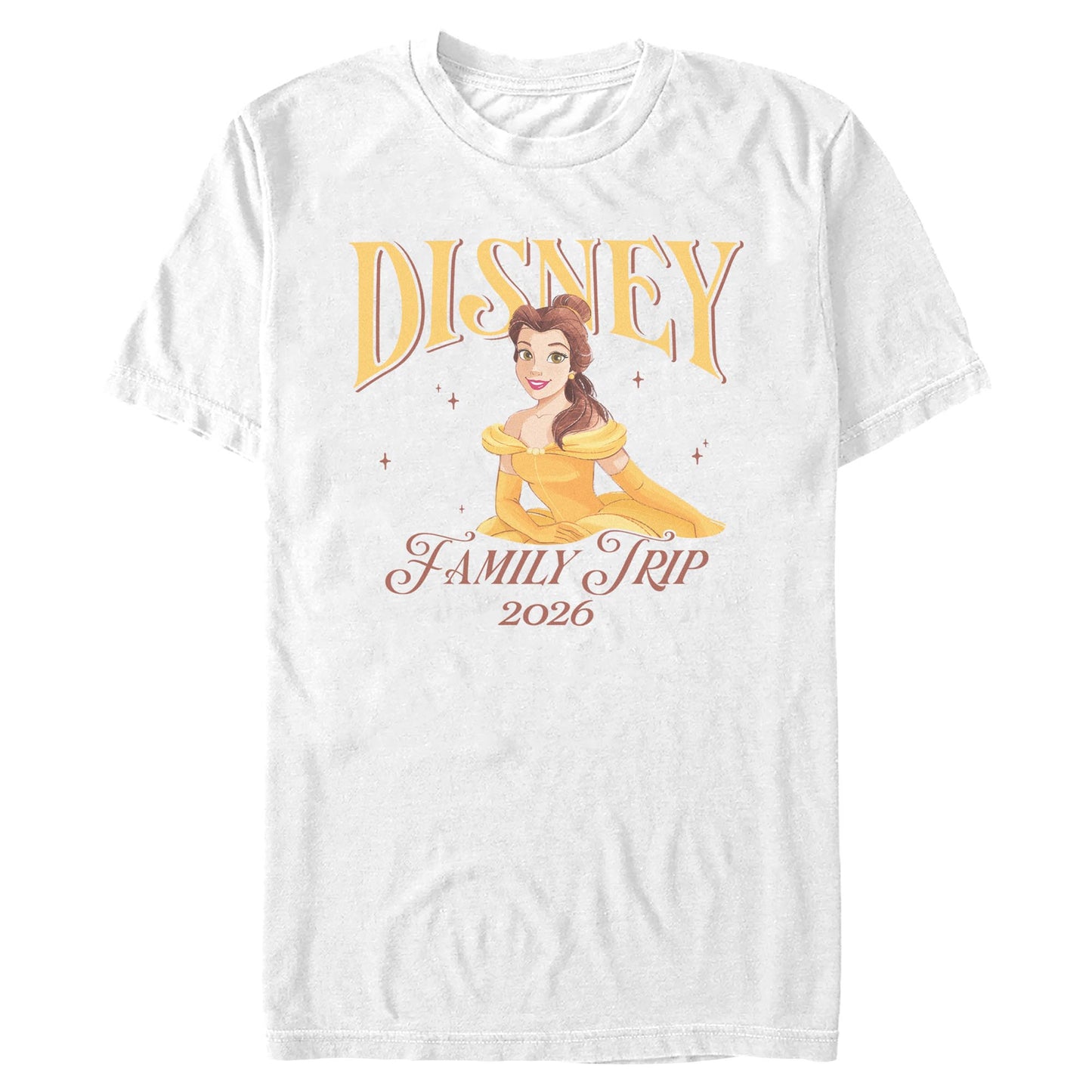 Men's Disney Belle Family Trip T-Shirt