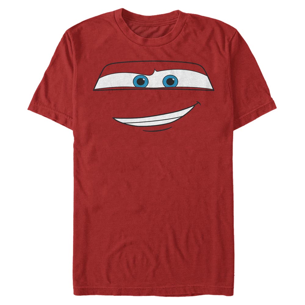 Men's Pixar Mcqueen Big Face T-Shirt