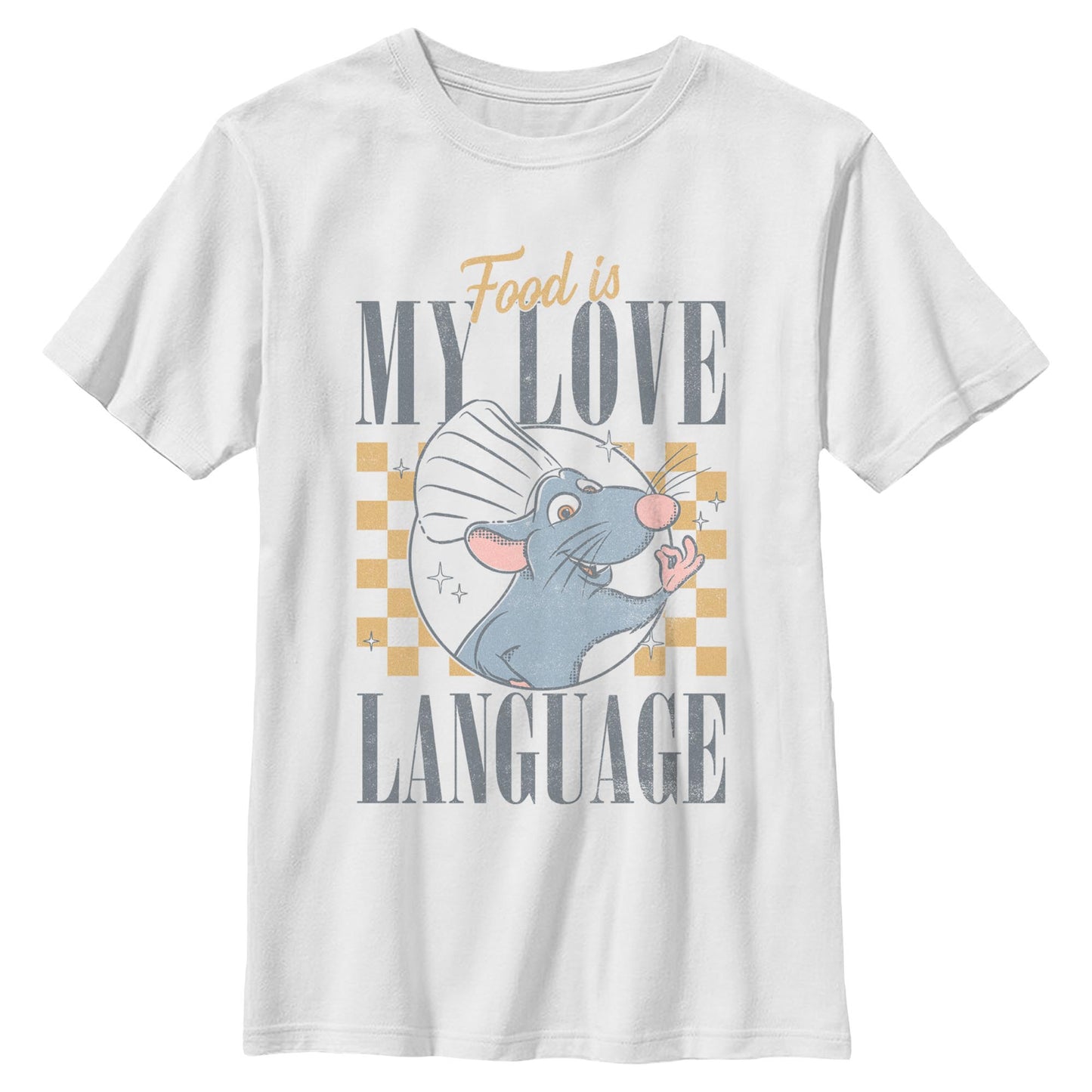 Boy's Disney Food Love Language T-Shirt