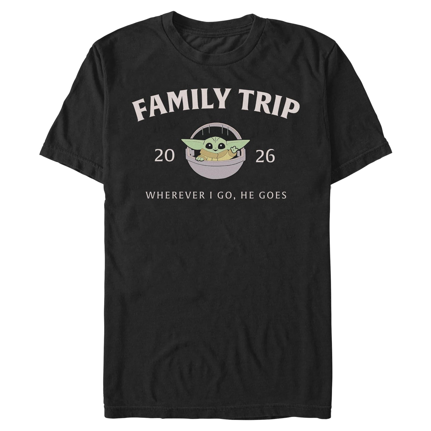 Men's Star Wars Grogu Family Trip T-Shirt