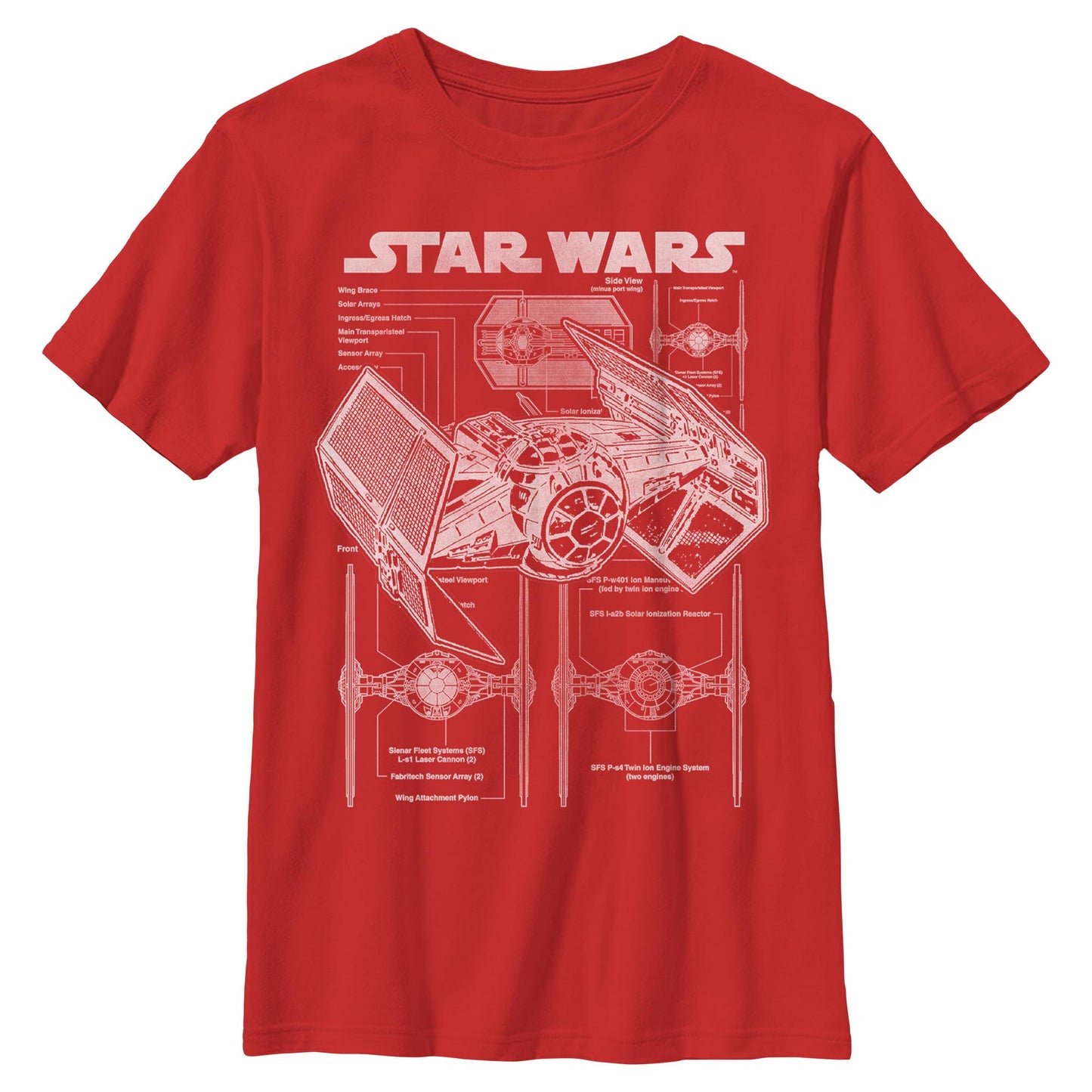 Boy's Star Wars Tie Fighter T-Shirt