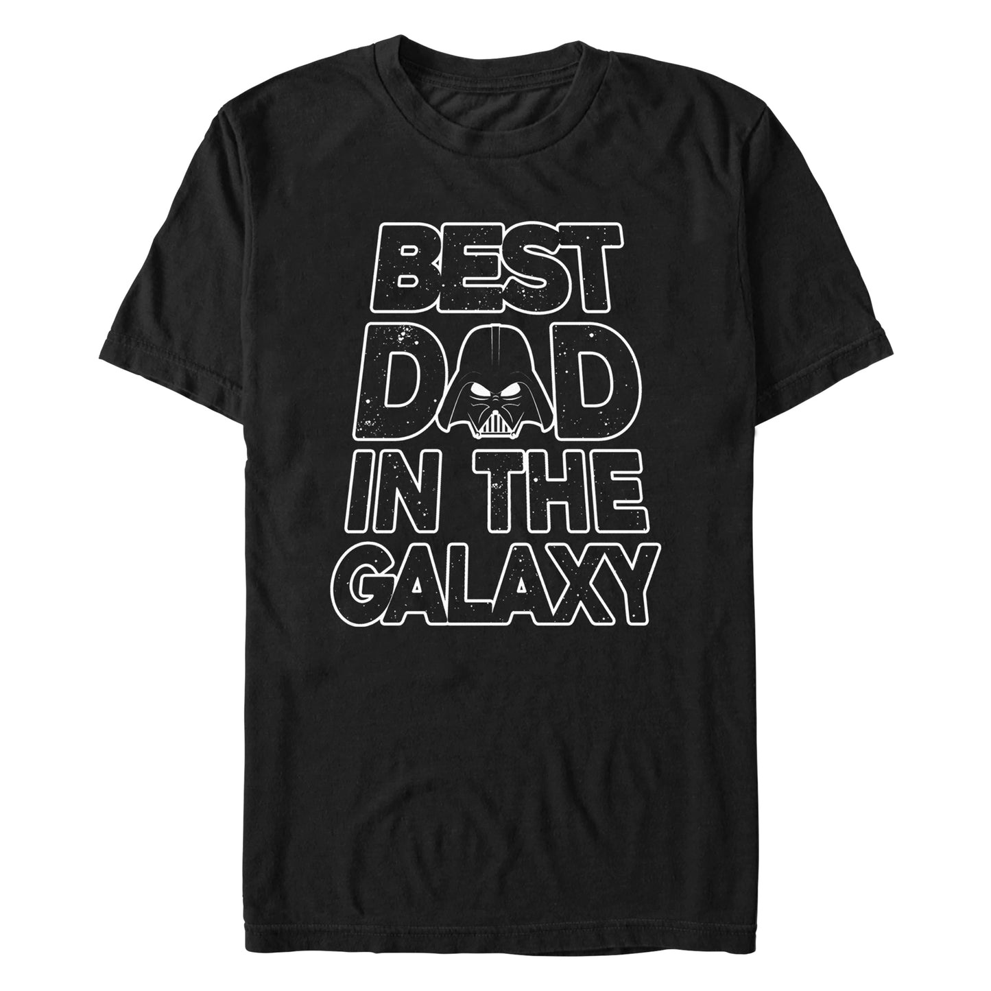 Men's Star Wars Galaxy Dad Text T-Shirt
