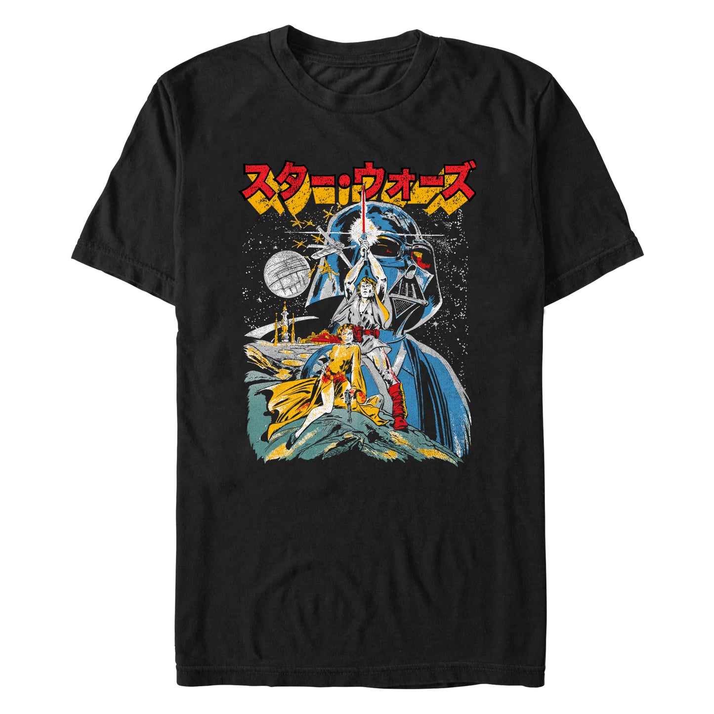 Men's Star Wars Kanji Poster T-Shirt