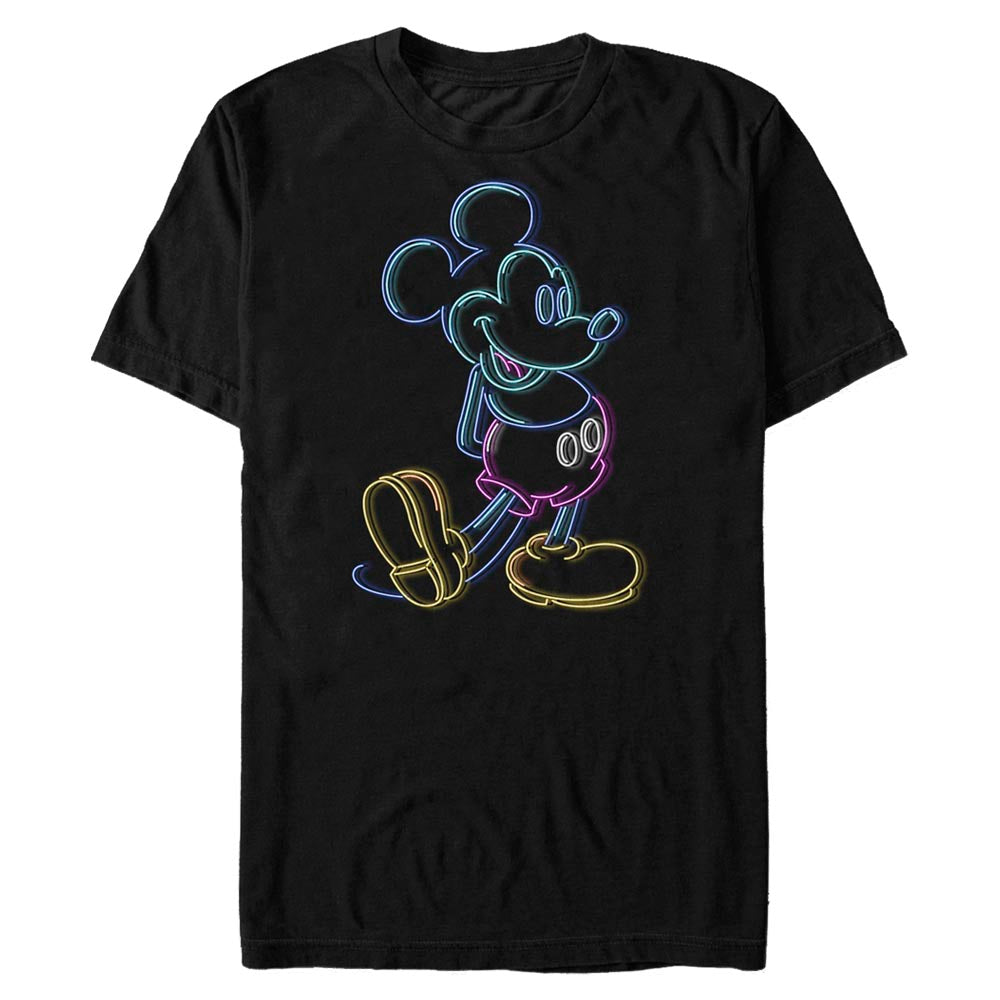 Men's Disney Neon Mickey T-Shirt