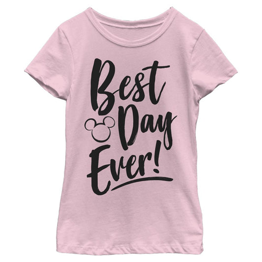 Girl's Disney Best Day T-Shirt