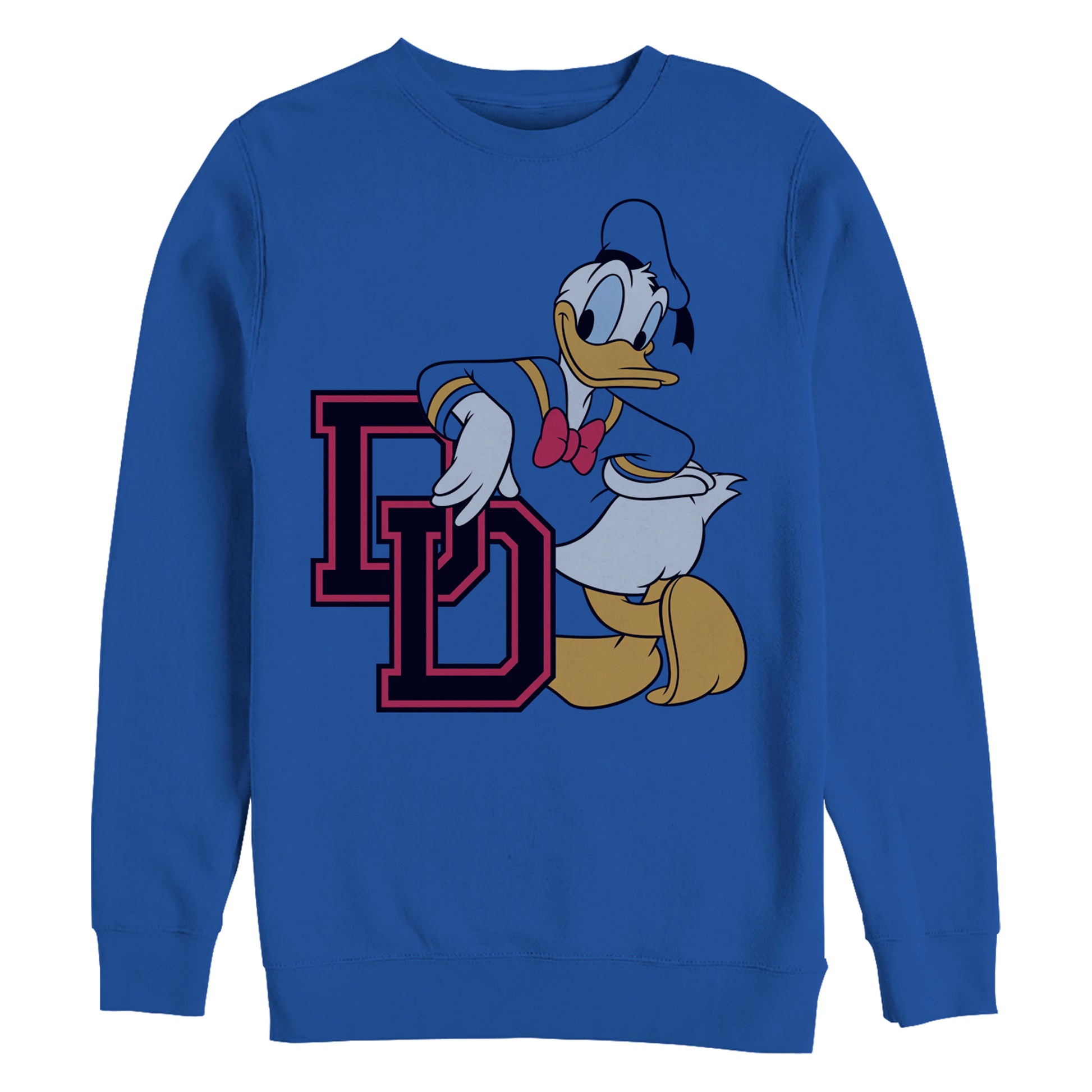 Men's Disney Donald College Dd Sweatshirt
