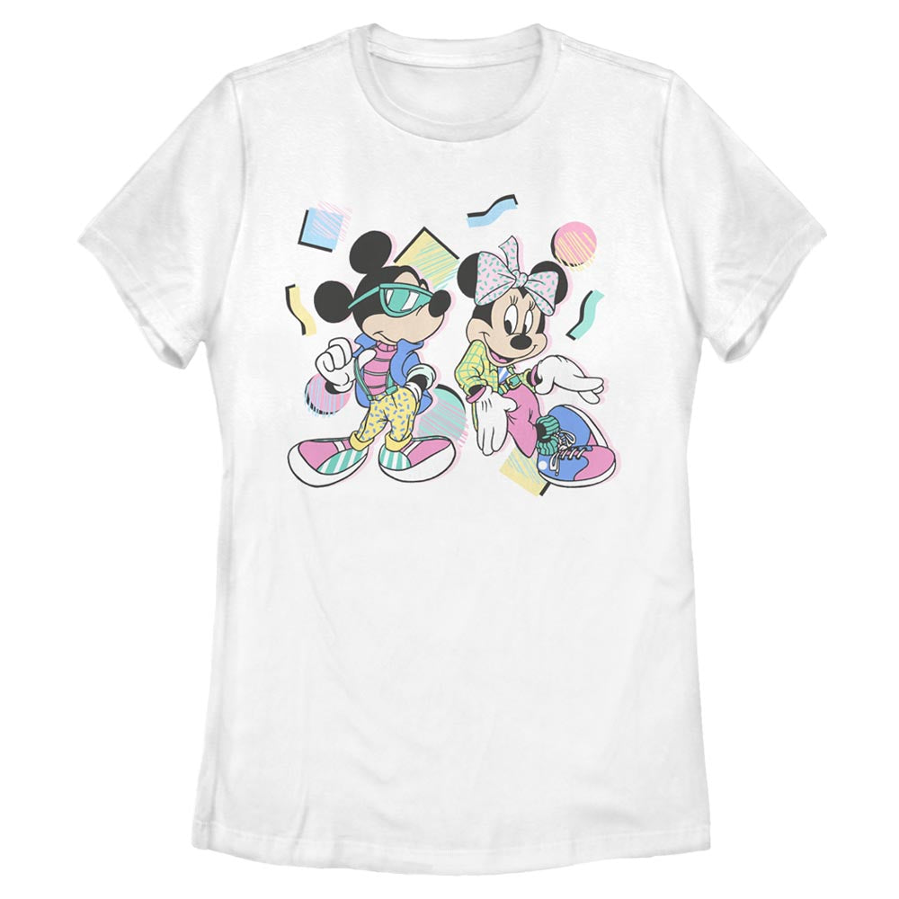 Women's Disney 80S Minnie Mickey T-Shirt