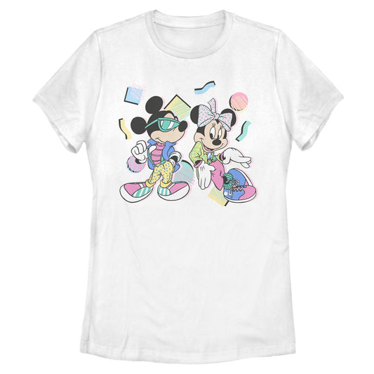 Women's Disney 80S Minnie Mickey T-Shirt
