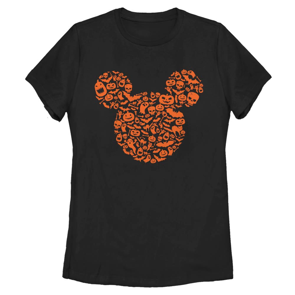Women's Disney Mouse Ears Halloween Icons T-Shirt