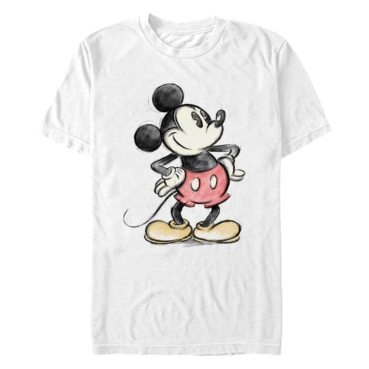 Men's Disney Charcoal Mickey T-Shirt