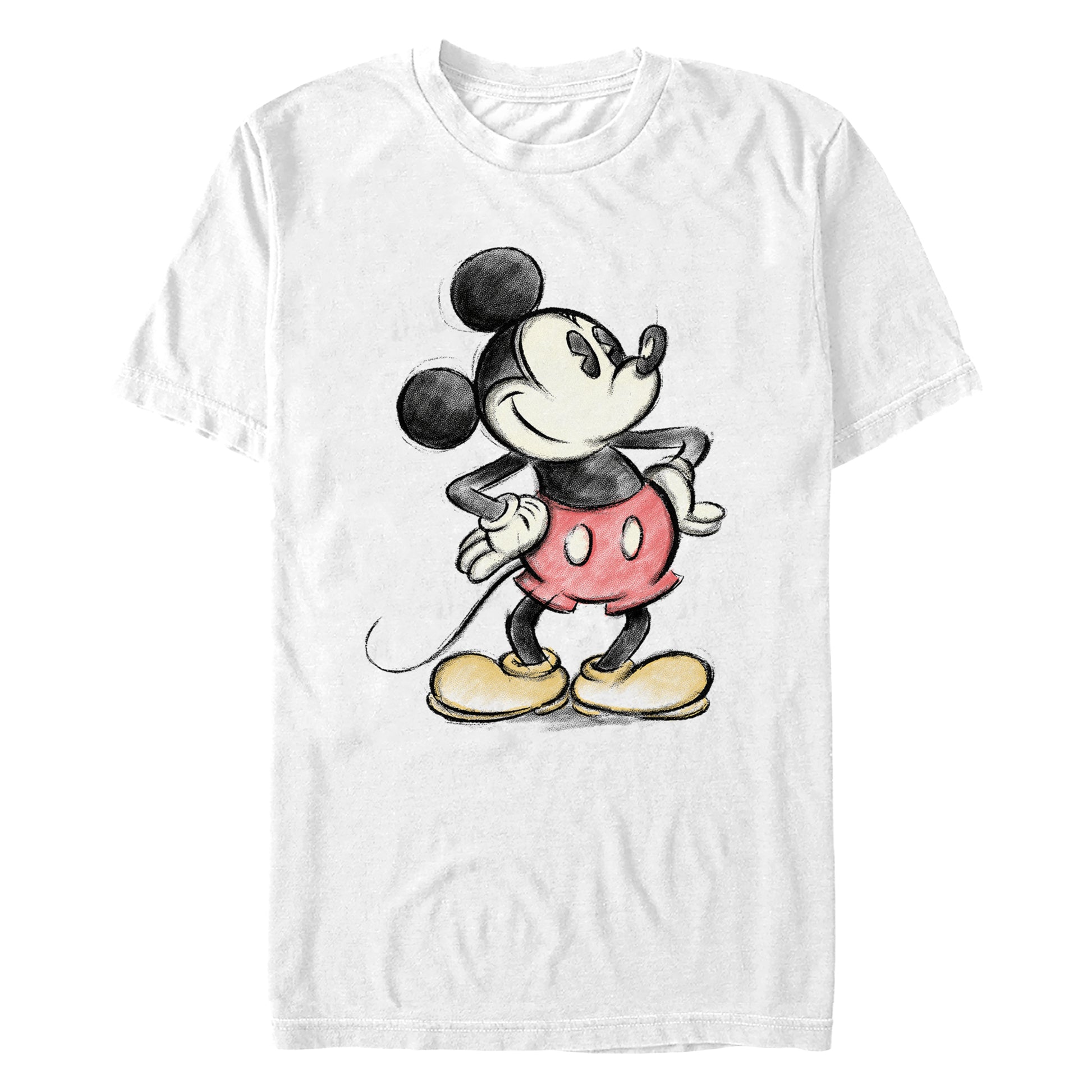 Men's Disney Charcoal Mickey T-Shirt