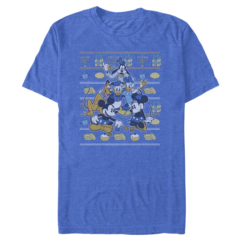 Men's Disney Hanukka Ugly Sweater T-Shirt