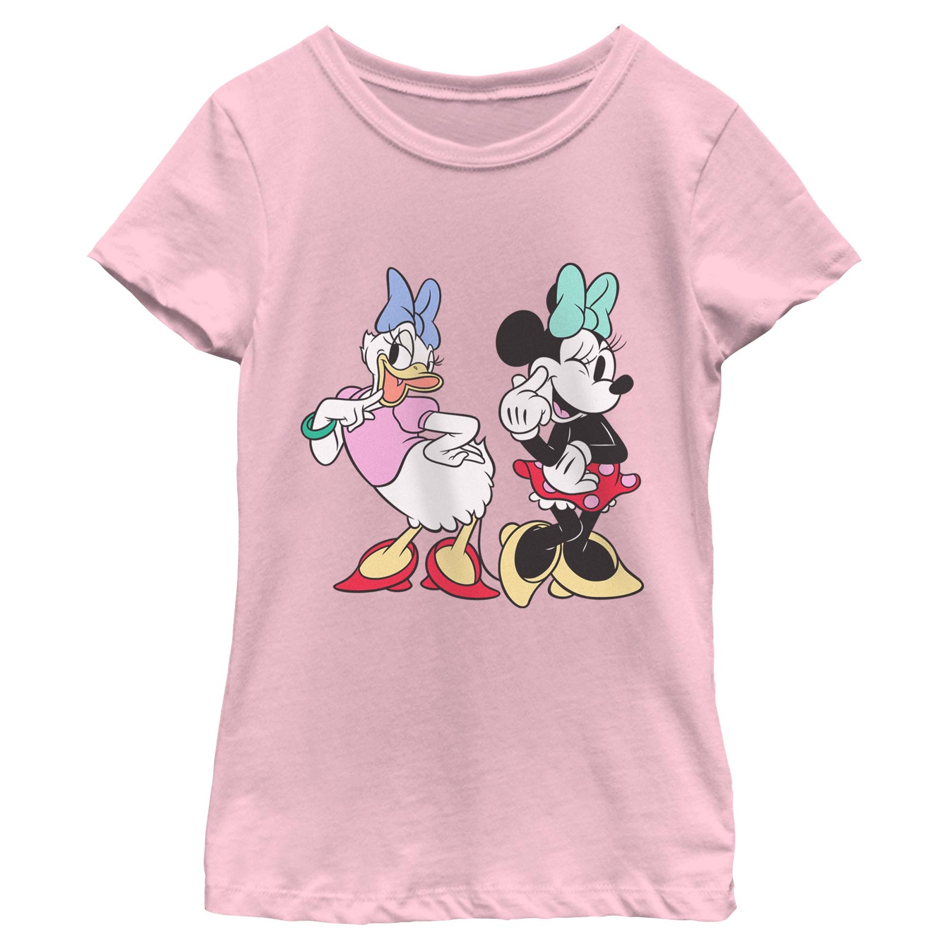 Girl's Disney Daisy And Minnie Mouse T-Shirt