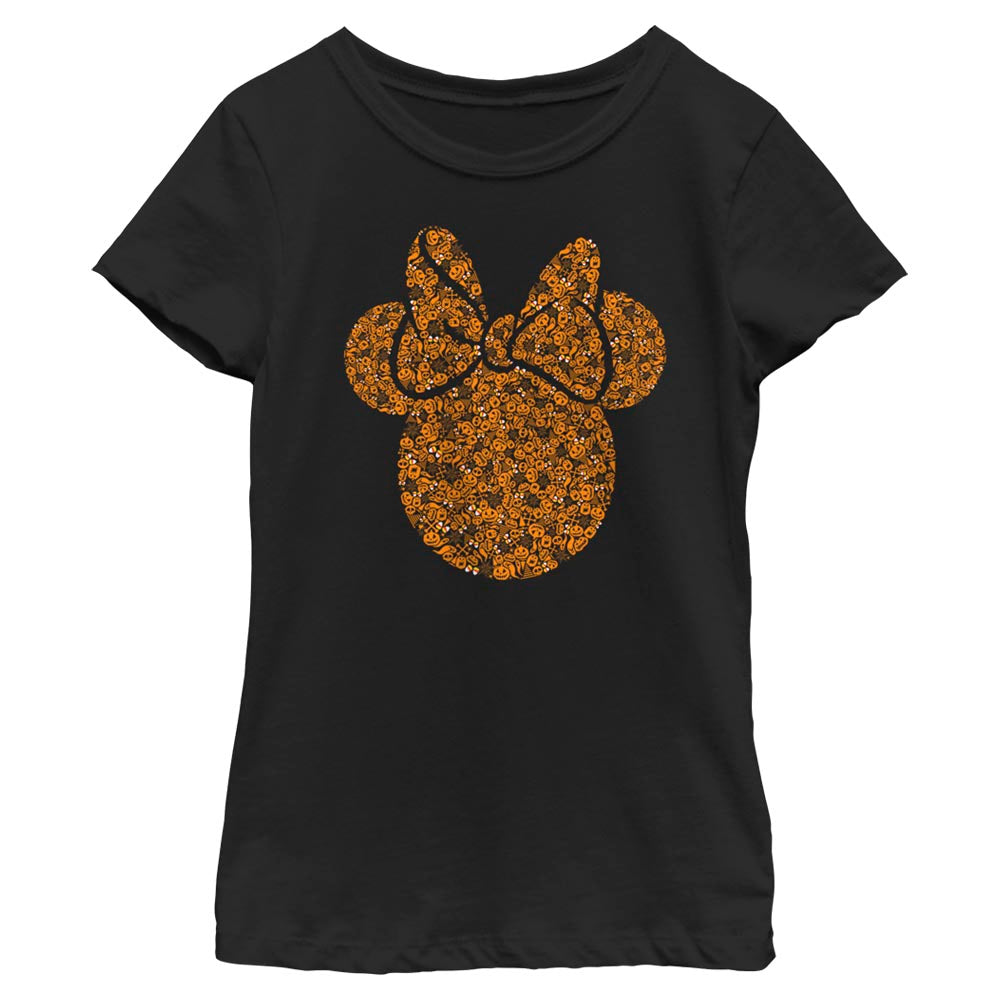 Girl's Disney Minnie'S Ears Halloween Fill T-Shirt