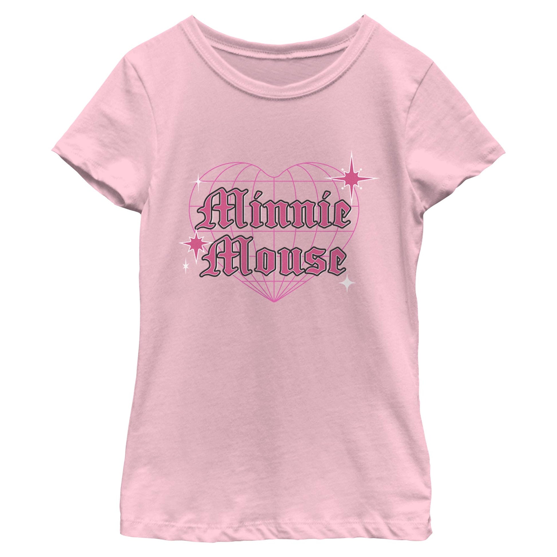 Girl's Disney Minnie Mouse Heart T-Shirt