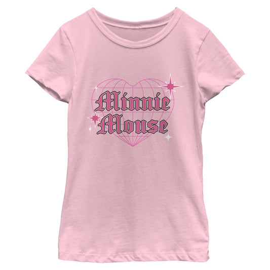 Girl's Disney Minnie Mouse Heart T-Shirt