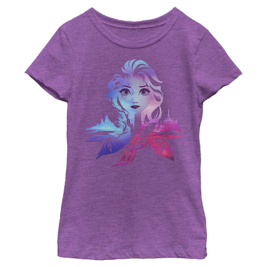 Girl's Disney Elsa Seasons T-Shirt
