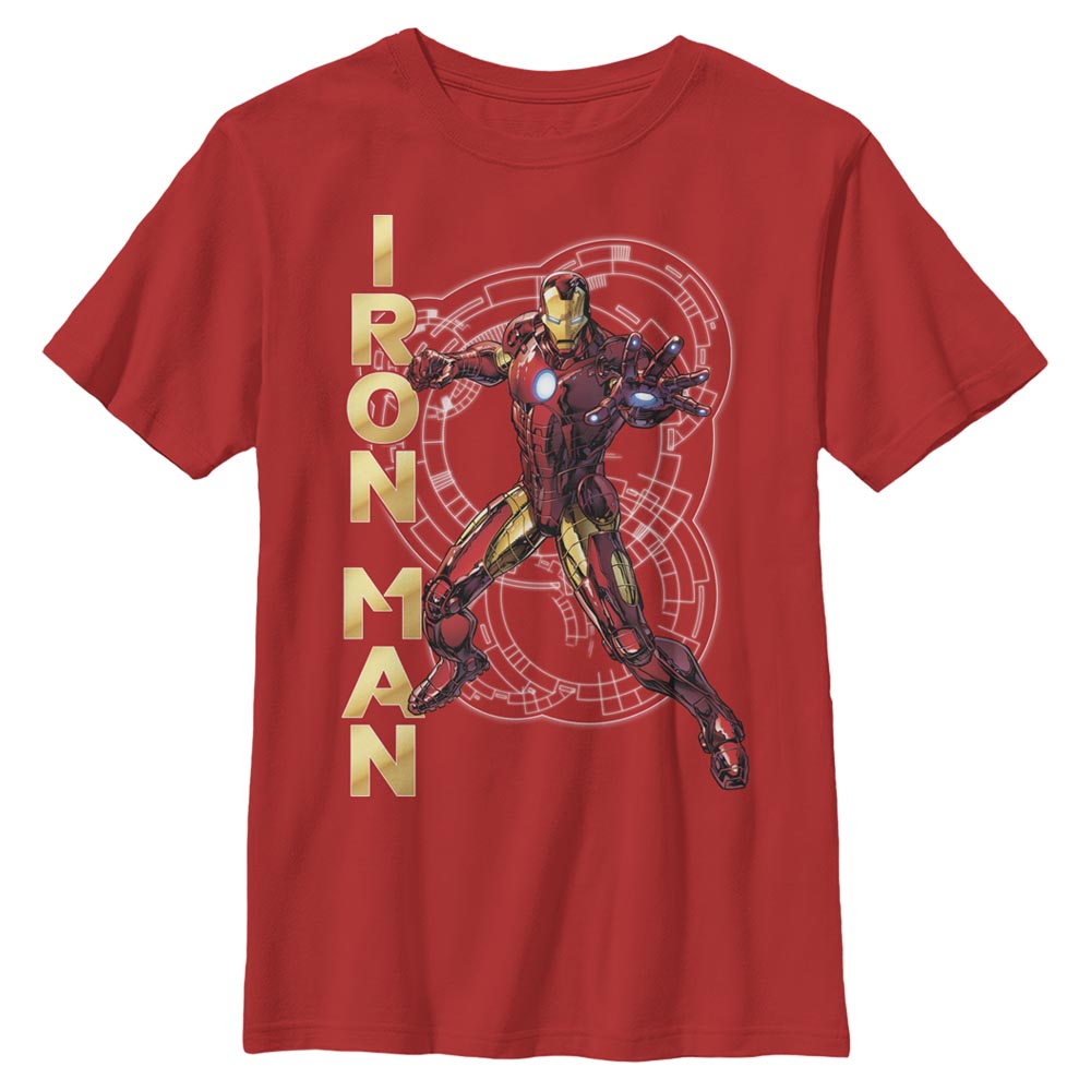 Boy's Marvel Ironman Tech T-Shirt