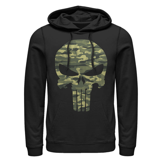Men's Marvel Punisher Camoskull Lightweight Hoodie