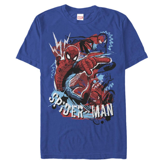 Men's Marvel Spidey Draw T-Shirt