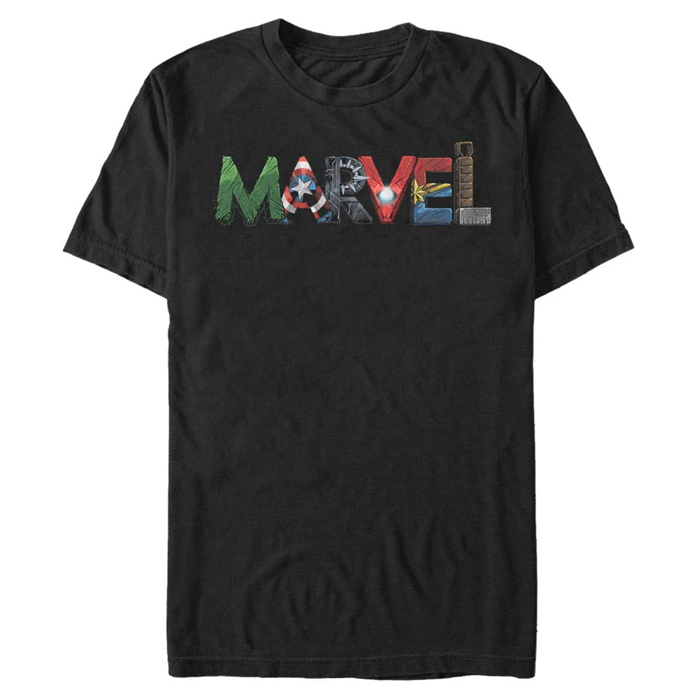Men's Marvel Marvel Fan Letters T-Shirt