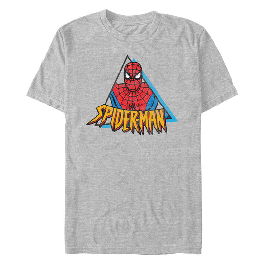 Men's Marvel Spiderman Triangle T-Shirt