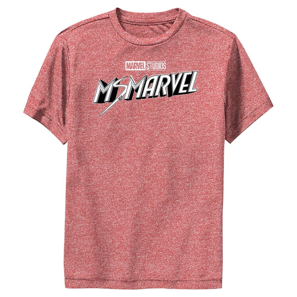 Boy's Marvel Black And White T-Shirt