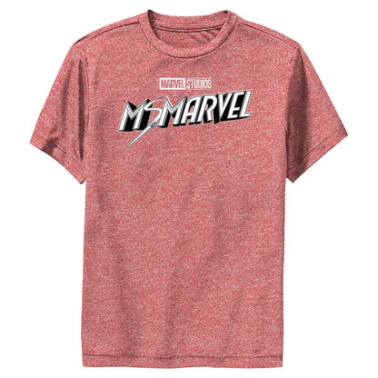 Boy's Marvel Black And White T-Shirt