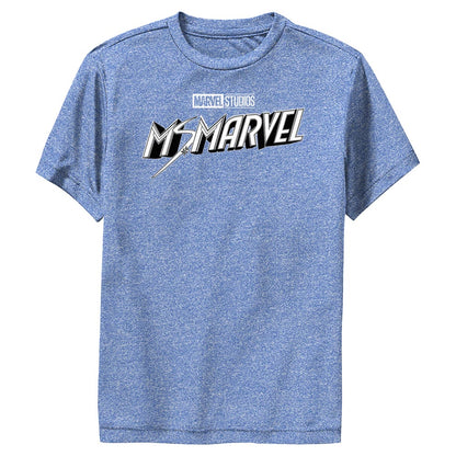 Boy's Marvel Black And White T-Shirt