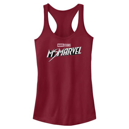 Junior's Marvel Black And White Tank Top