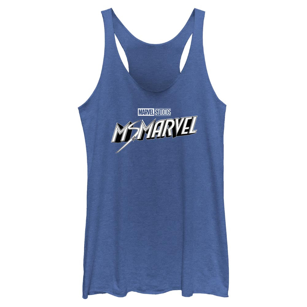 Junior's Marvel Black And White Tank Top