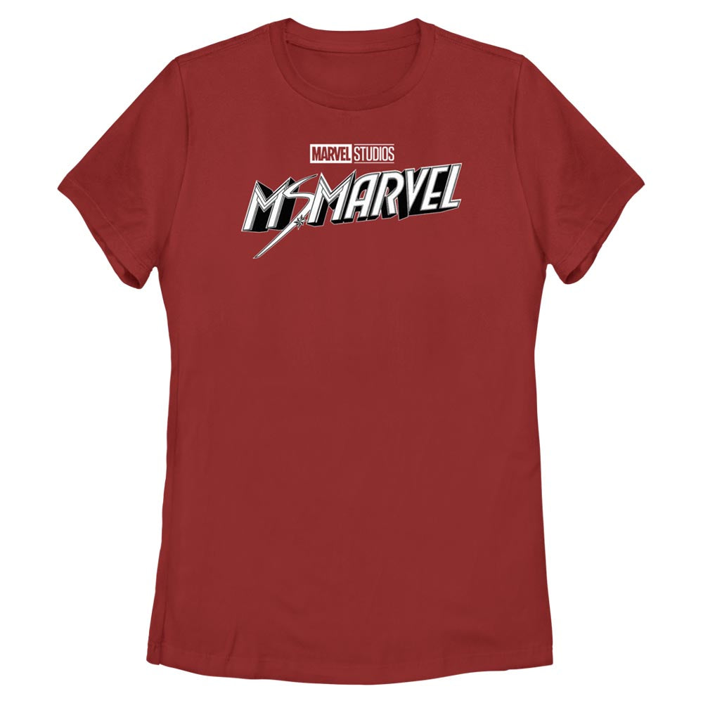 Women's Marvel Black And White T-Shirt