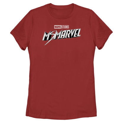 Women's Marvel Black And White T-Shirt
