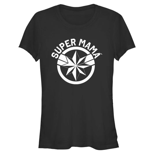 Junior's Marvel Super Mom Captain Spanish T-Shirt