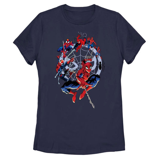 Women's Marvel Spidey Circle Evolution T-Shirt