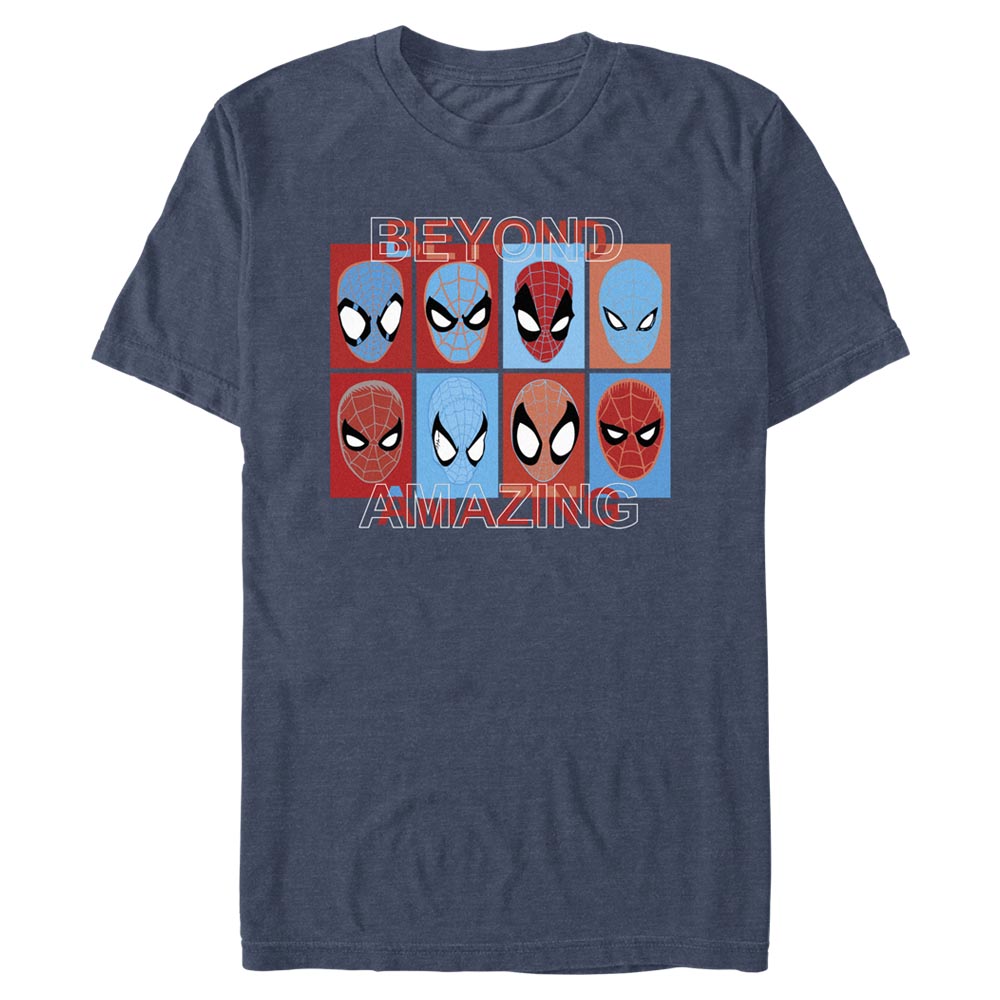 Men's Marvel Spidey Squares Beyond T-Shirt